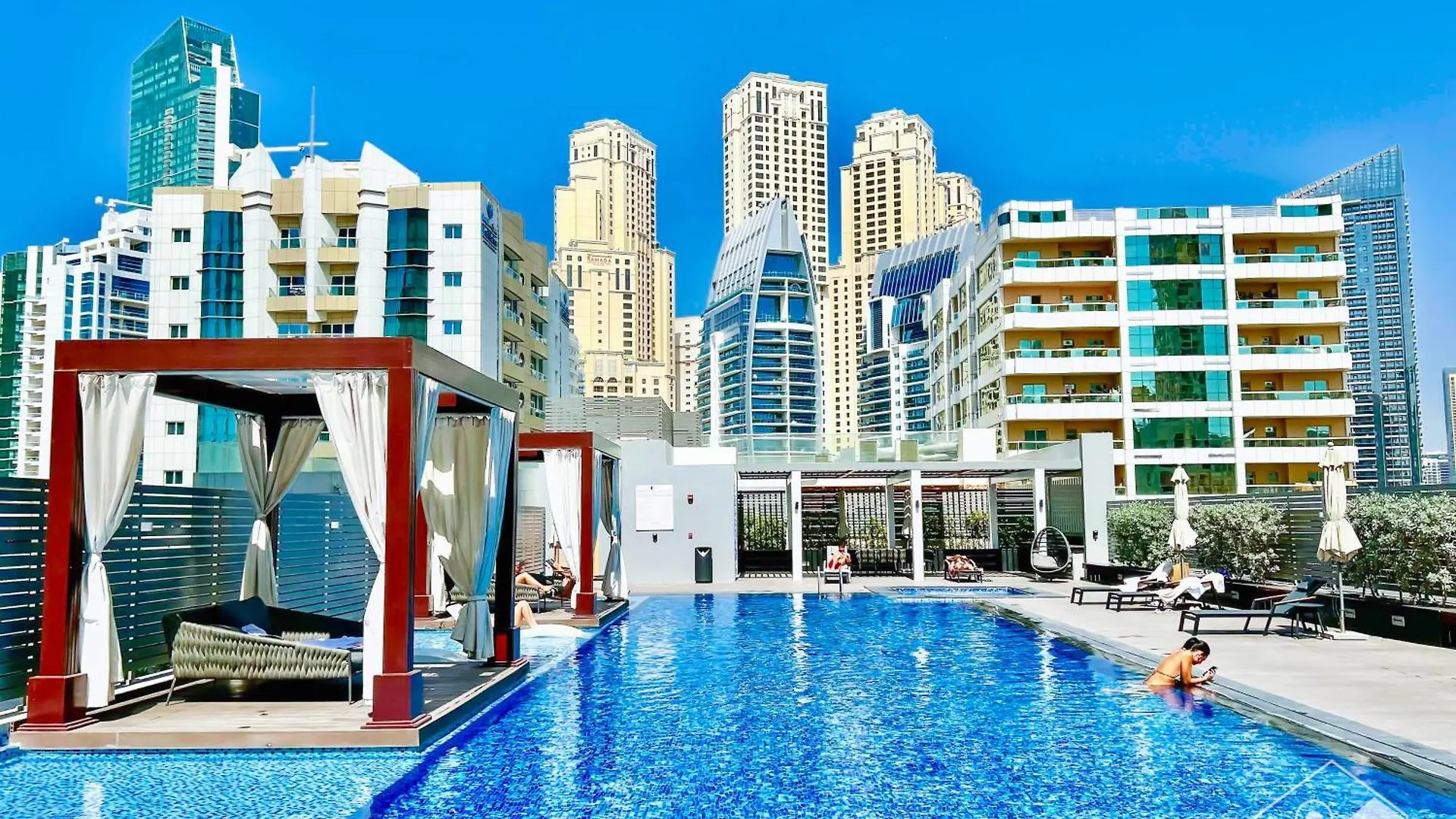 Balcony Bliss Cozy Studio With Marina Views Dubai 0*,
